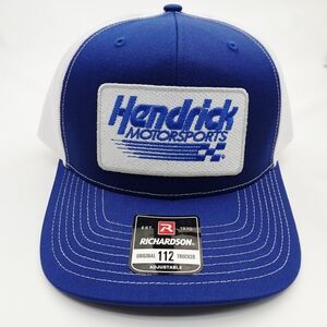 Hendrick Motorsports Richardson 112 Trucker Mesh Snapback Cap Hat Patch